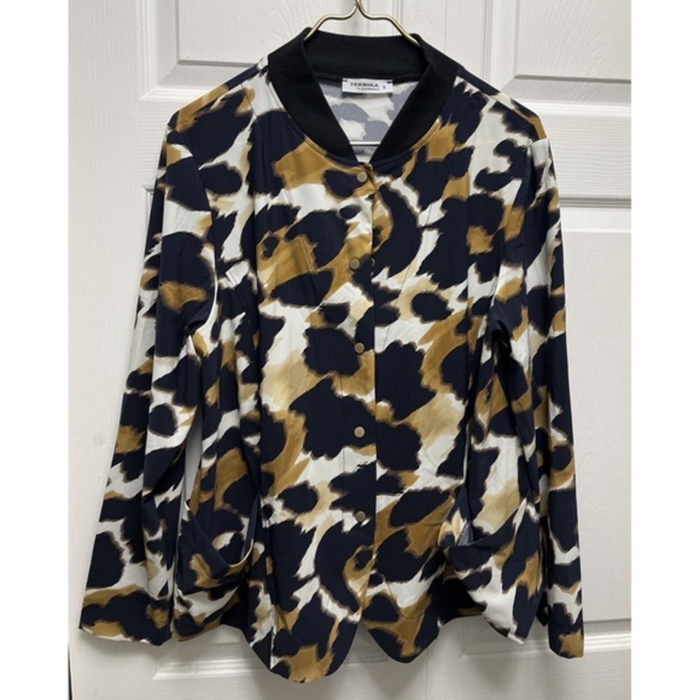 Tekbika By Alembika Lepord‎ Print Jackets Size 5